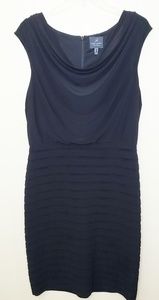 Adrianna Papell 10 Black Dress